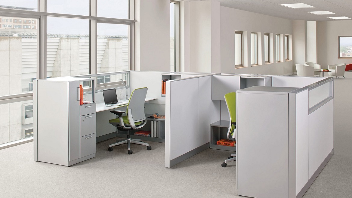 Steelcase Answer Cubicles.